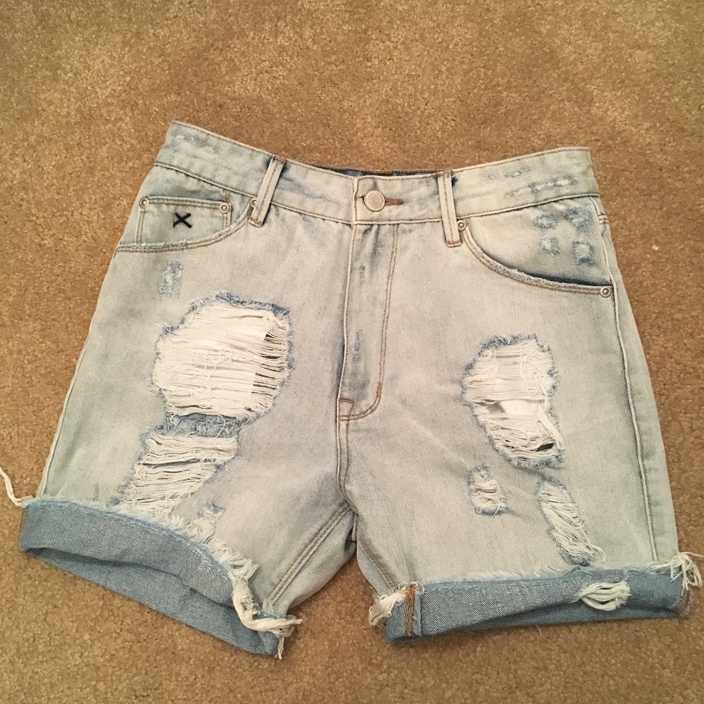 RES Denim No Doubt Boyfriend Shorts Jean
